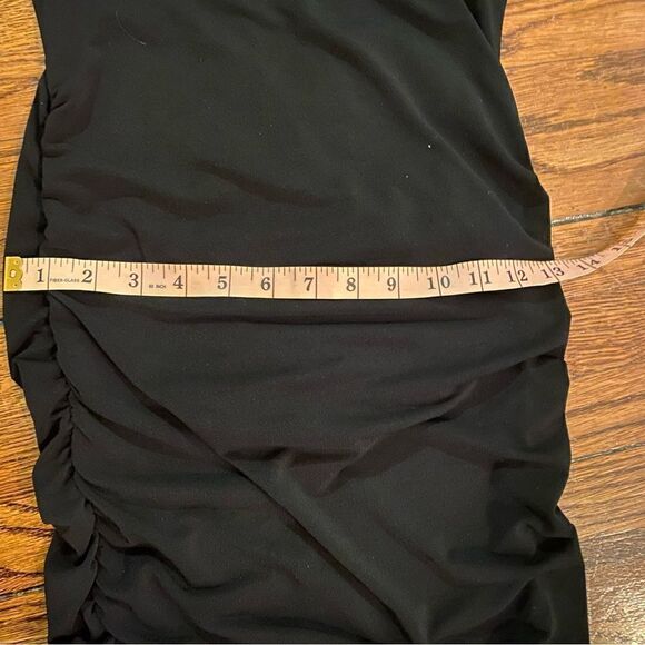 Alice + Olivia sheer black midi dress - Picture 8 of 16